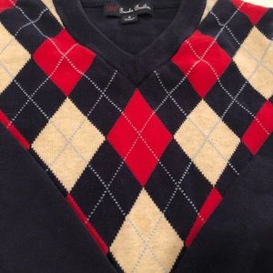 Boys Brooks Brothers “346” Argyle Sweater